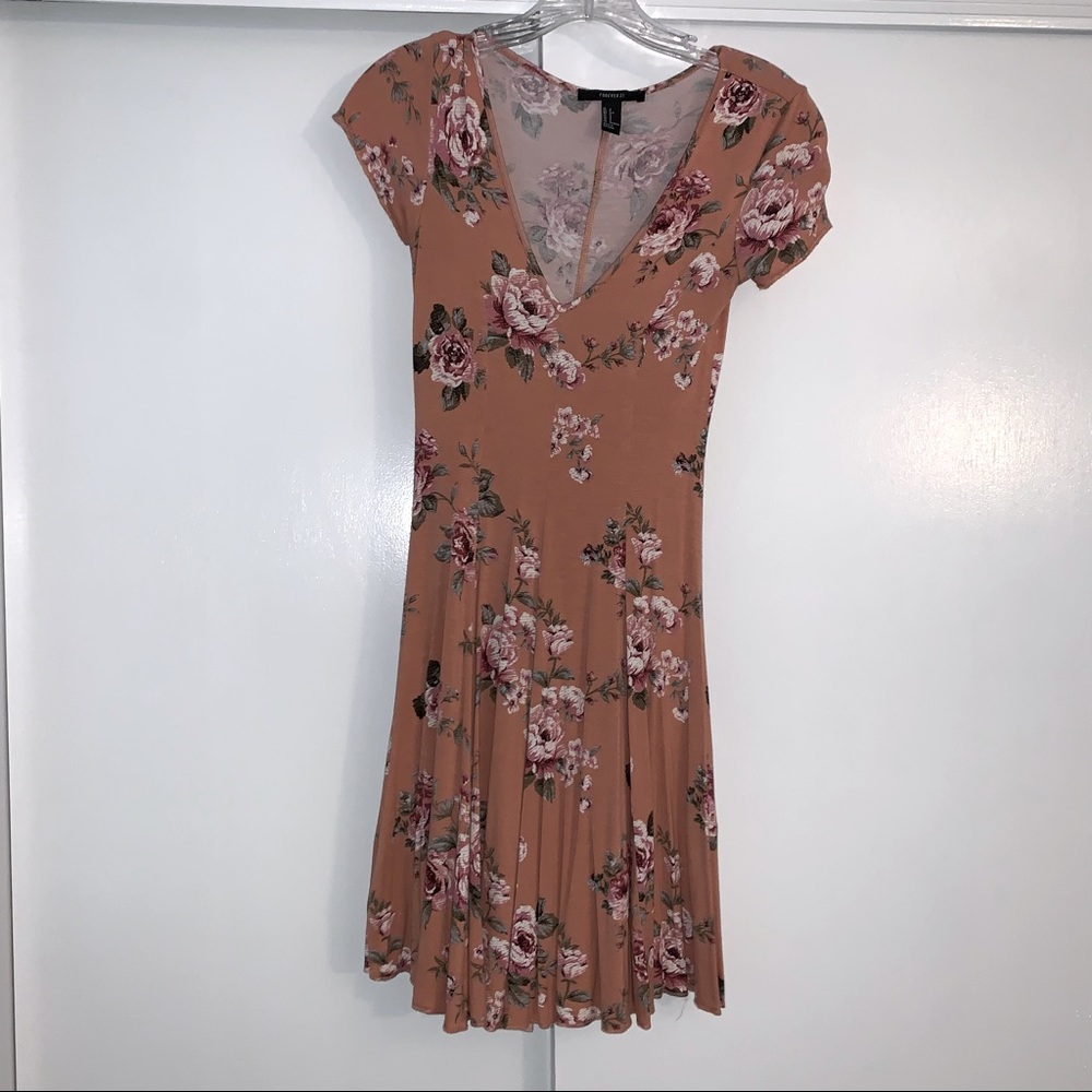 Floral skater dress